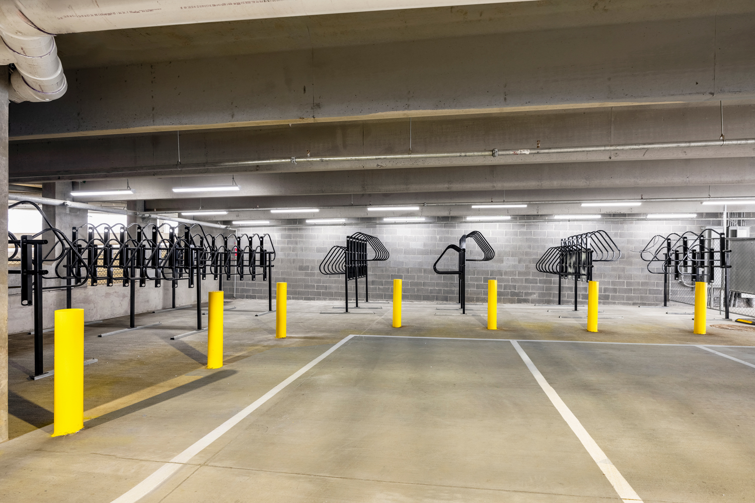 Parking Garage with EV Parking
