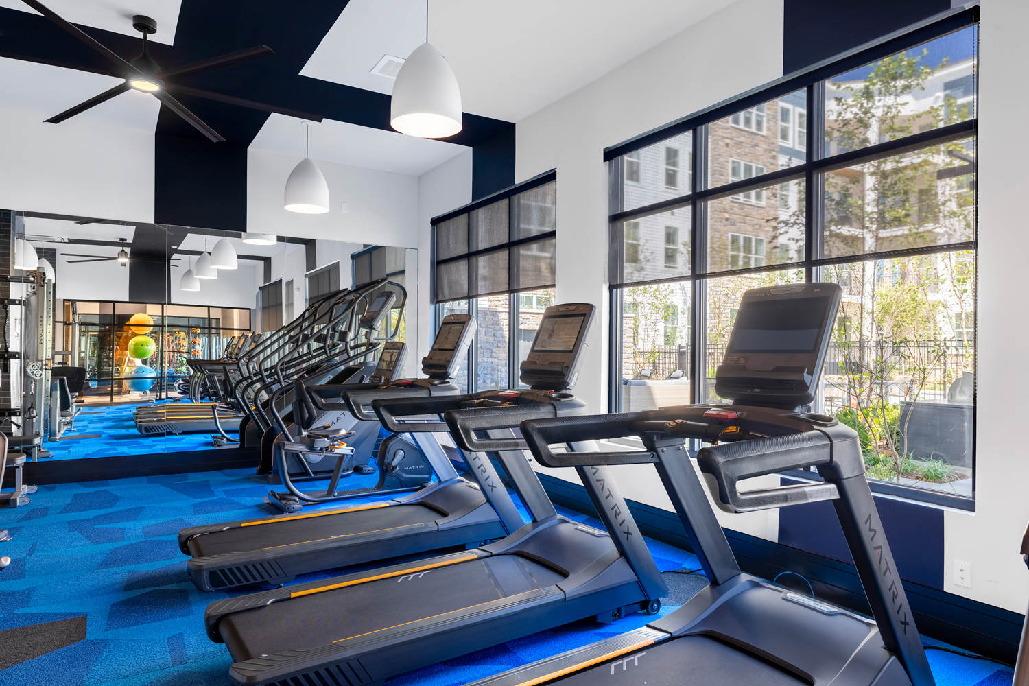 Cardio Equipment in fitness center